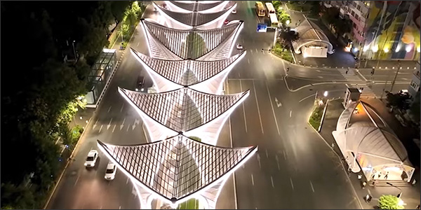 Revolution Square tram station project in Bucharest  